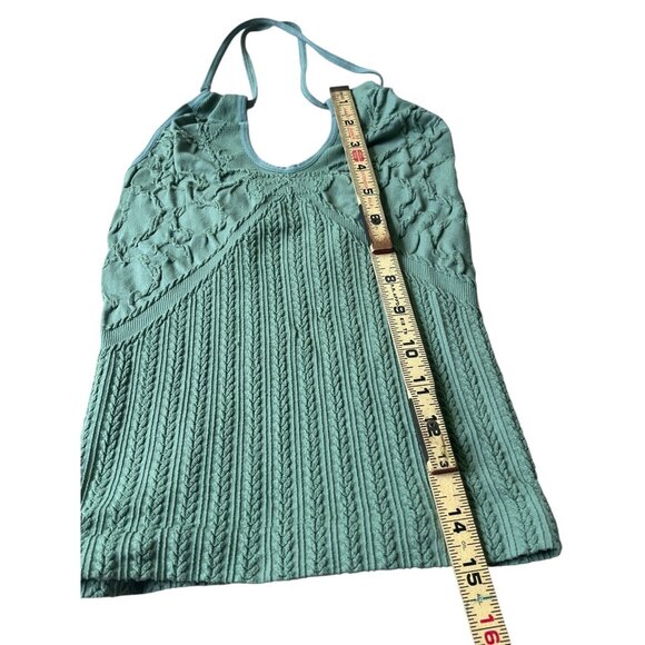 Y2K Nell Jeans Camisole Tank Top Womens OS Pastel Green Solid Whimisgoth Grunge - Picture 6 of 6